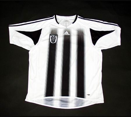 maillot paok salonique domicile 2003-2004 rétro