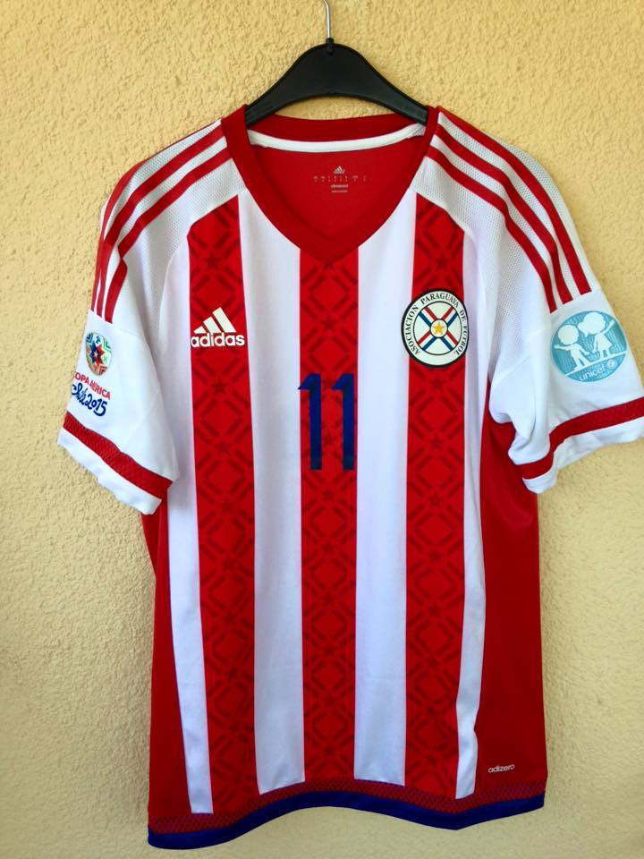 maillot paraguay domicile 2015-2016 pas cher