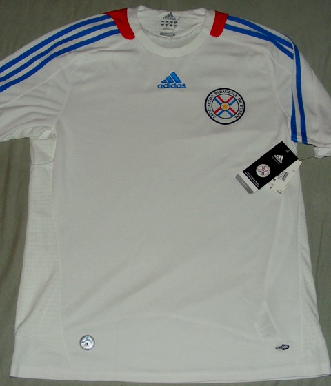 maillot paraguay exterieur 2008-2010 rétro