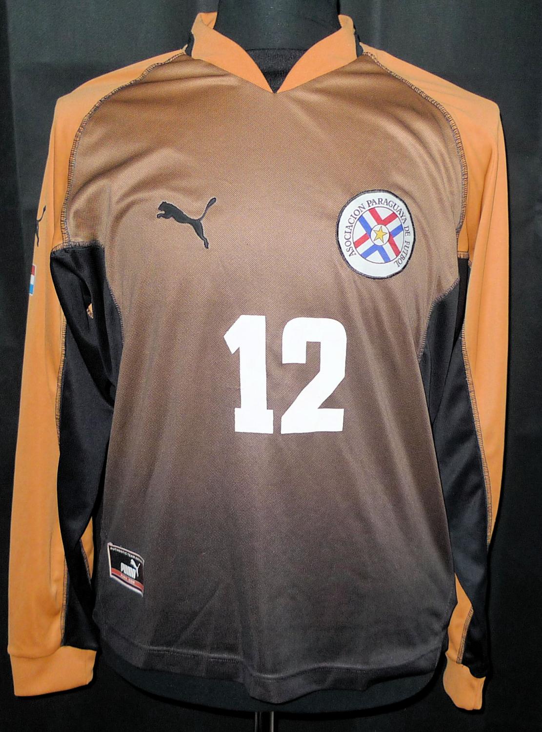 maillot paraguay gardien 2003-2004 pas cher