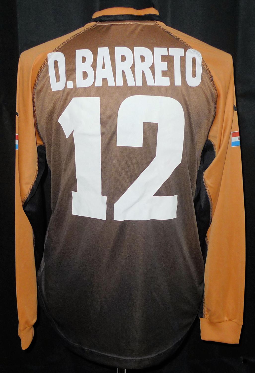 maillot paraguay gardien 2003-2004 pas cher
