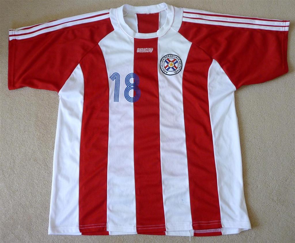 maillot paraguay réplique 2008 pas cher