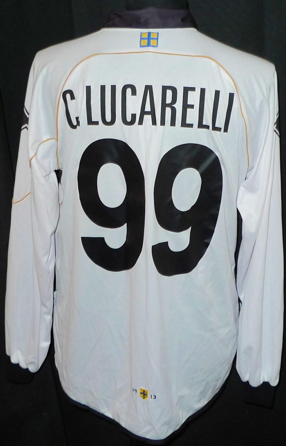 maillot parma domicile 2008-2009 rétro maillot parma domicile 2008-2009 rétro