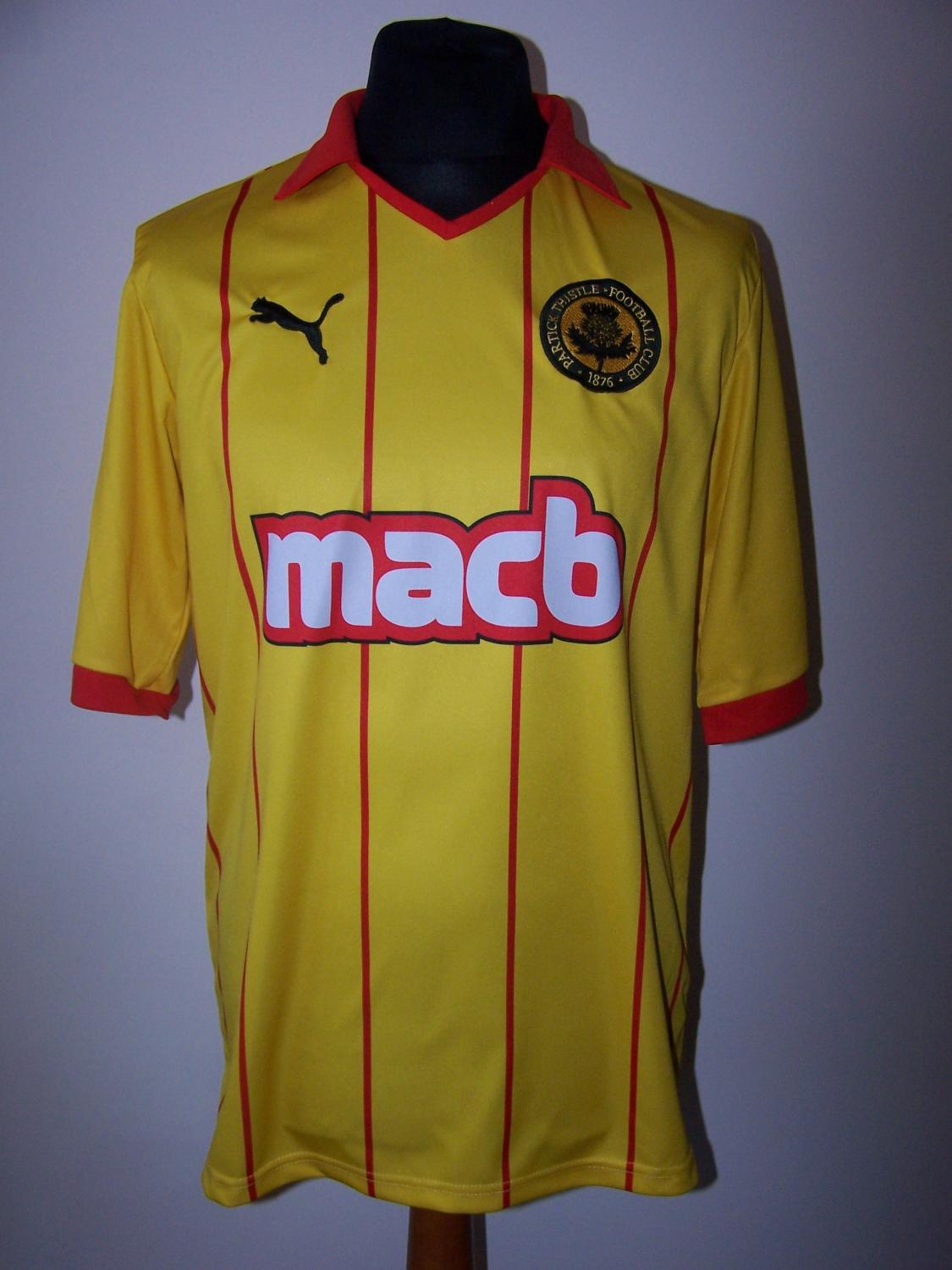 maillot partick thistle fc domicile 2011-2012 pas cher