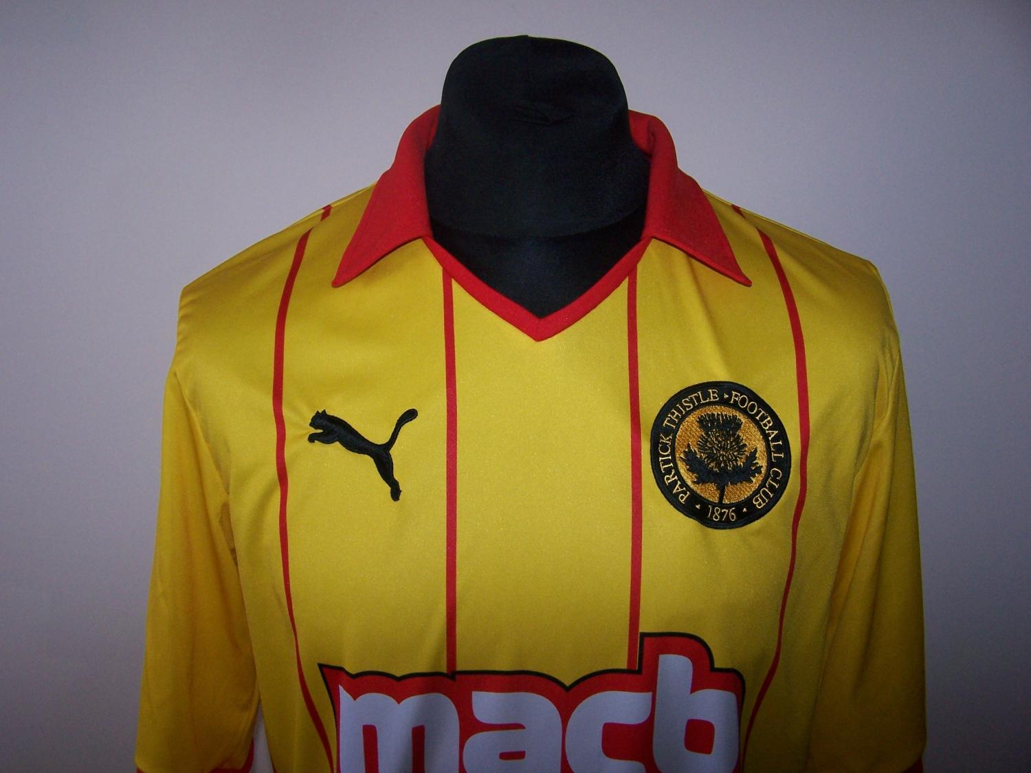 maillot partick thistle fc domicile 2011-2012 pas cher