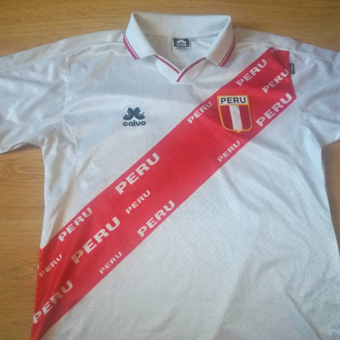 maillot pérou domicile 1986-1987 rétro