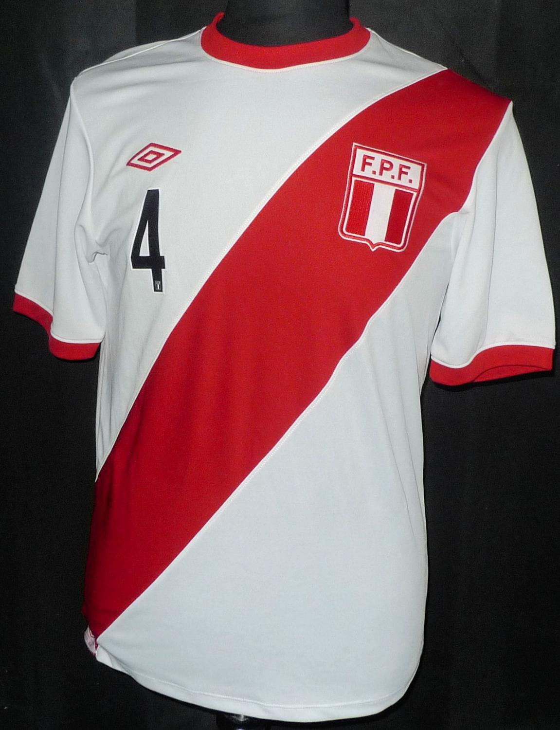 maillot pérou domicile 2010-2011 pas cher