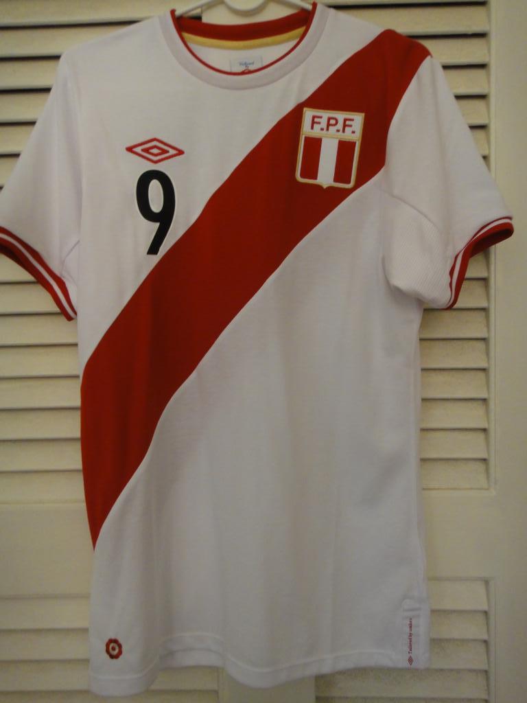 maillot pérou domicile 2011-2012 rétro