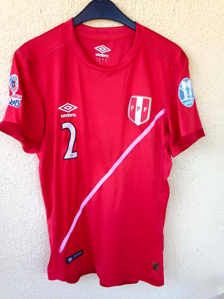 maillot pérou exterieur 2015-2016 rétro