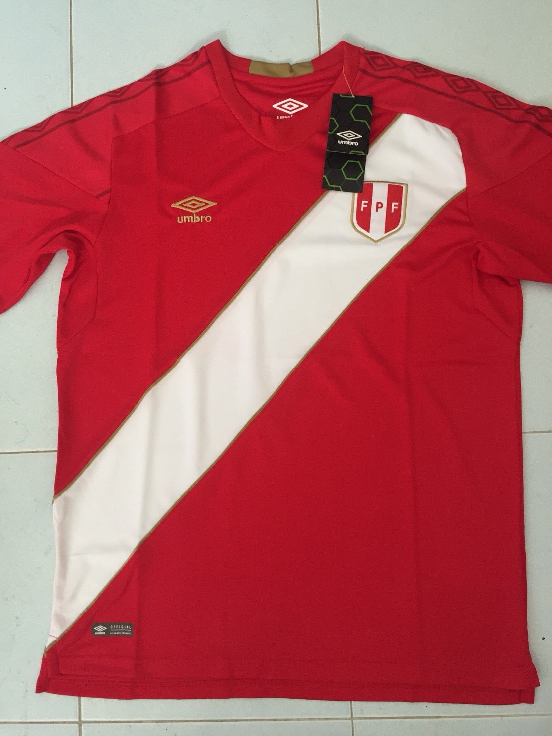 maillot pérou exterieur 2018-2019 pas cher