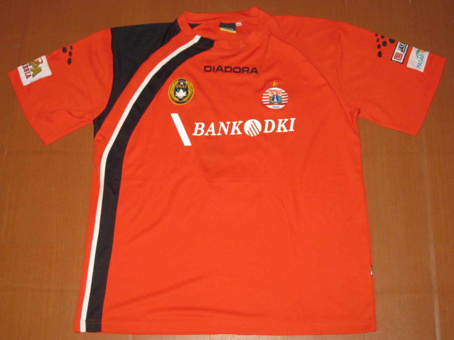 maillot persija jakarta réplique 2008-2009 rétro