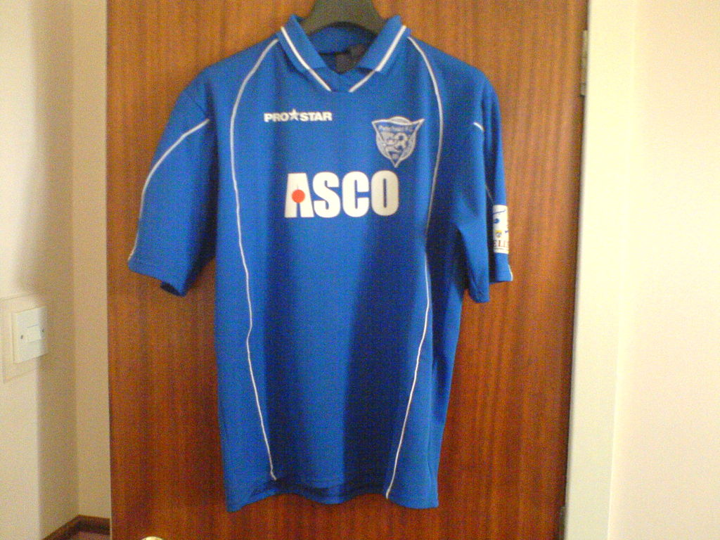 maillot peterhead fc domicile 2002-2004 rétro