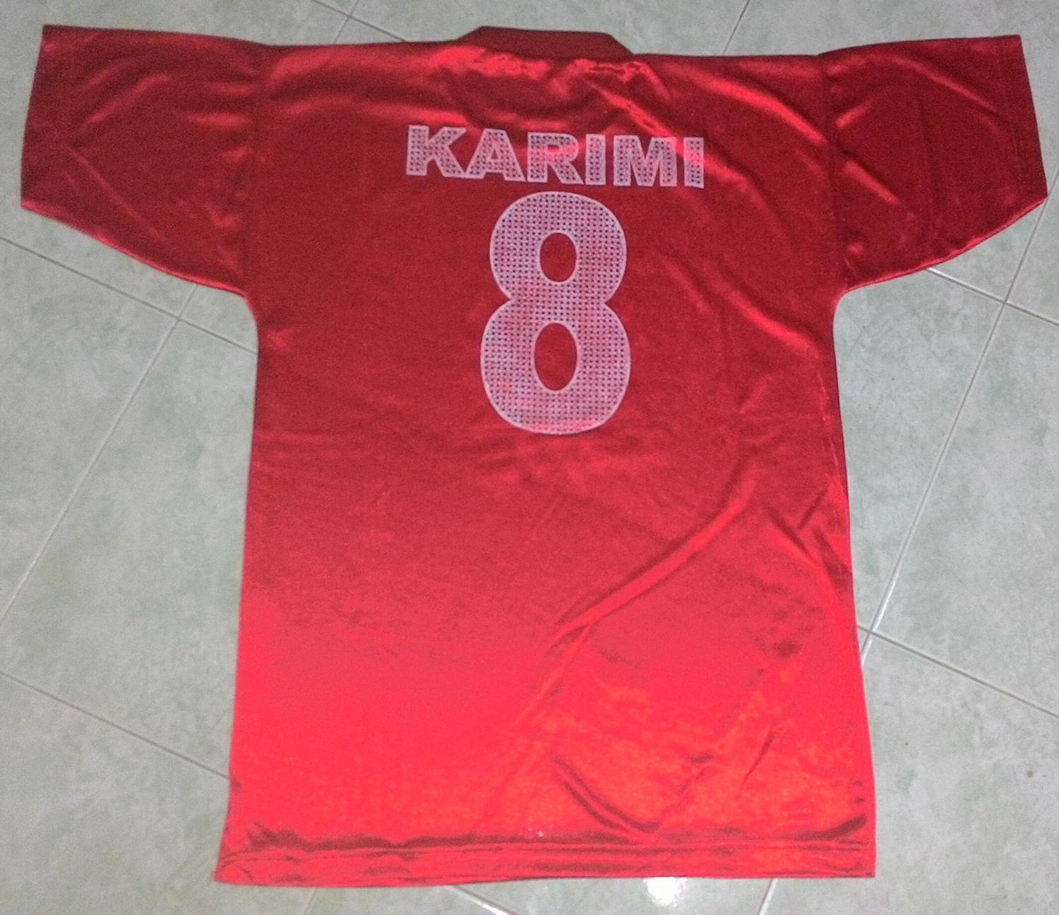 maillot pirouzi téhéran domicile 2007-2008 rétro