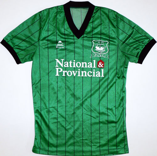 maillot plymouth argyle fc domicile 1986-1987 rétro