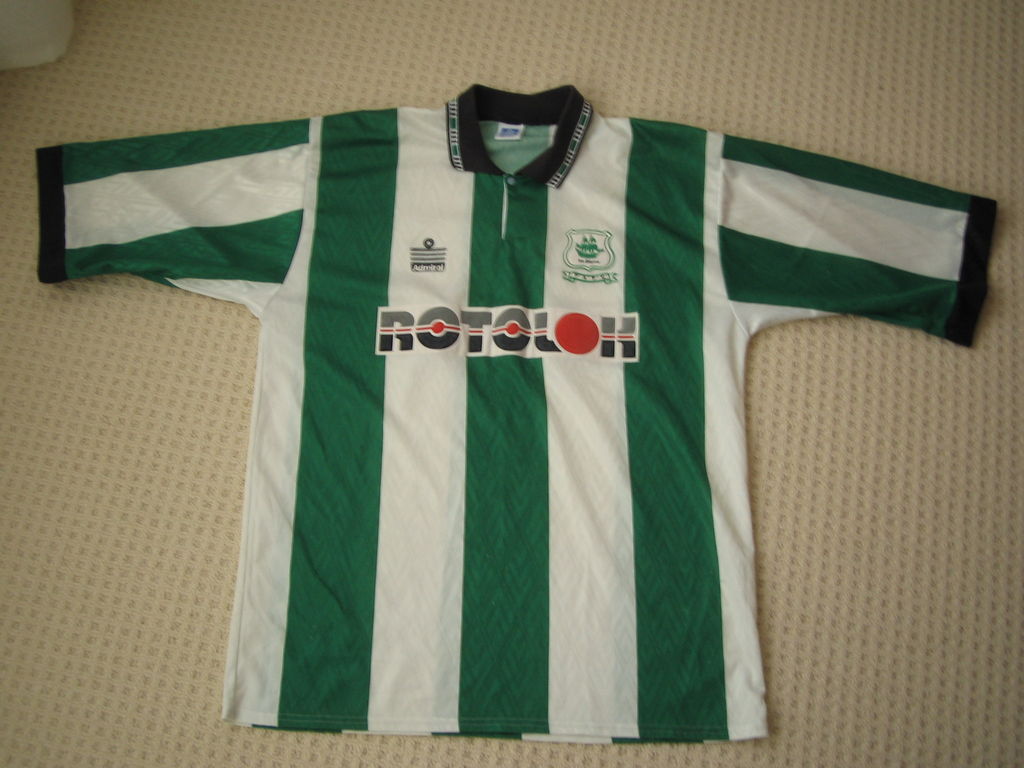 maillot plymouth argyle fc domicile 1992-1994 pas cher