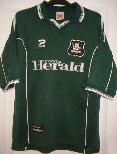 maillot plymouth argyle fc domicile 2001-2002 pas cher