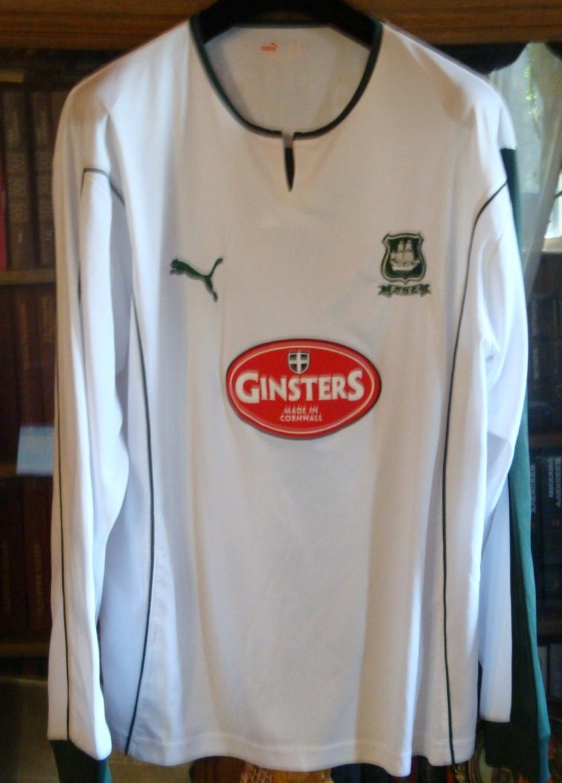 maillot plymouth argyle fc exterieur 2005-2006 pas cher