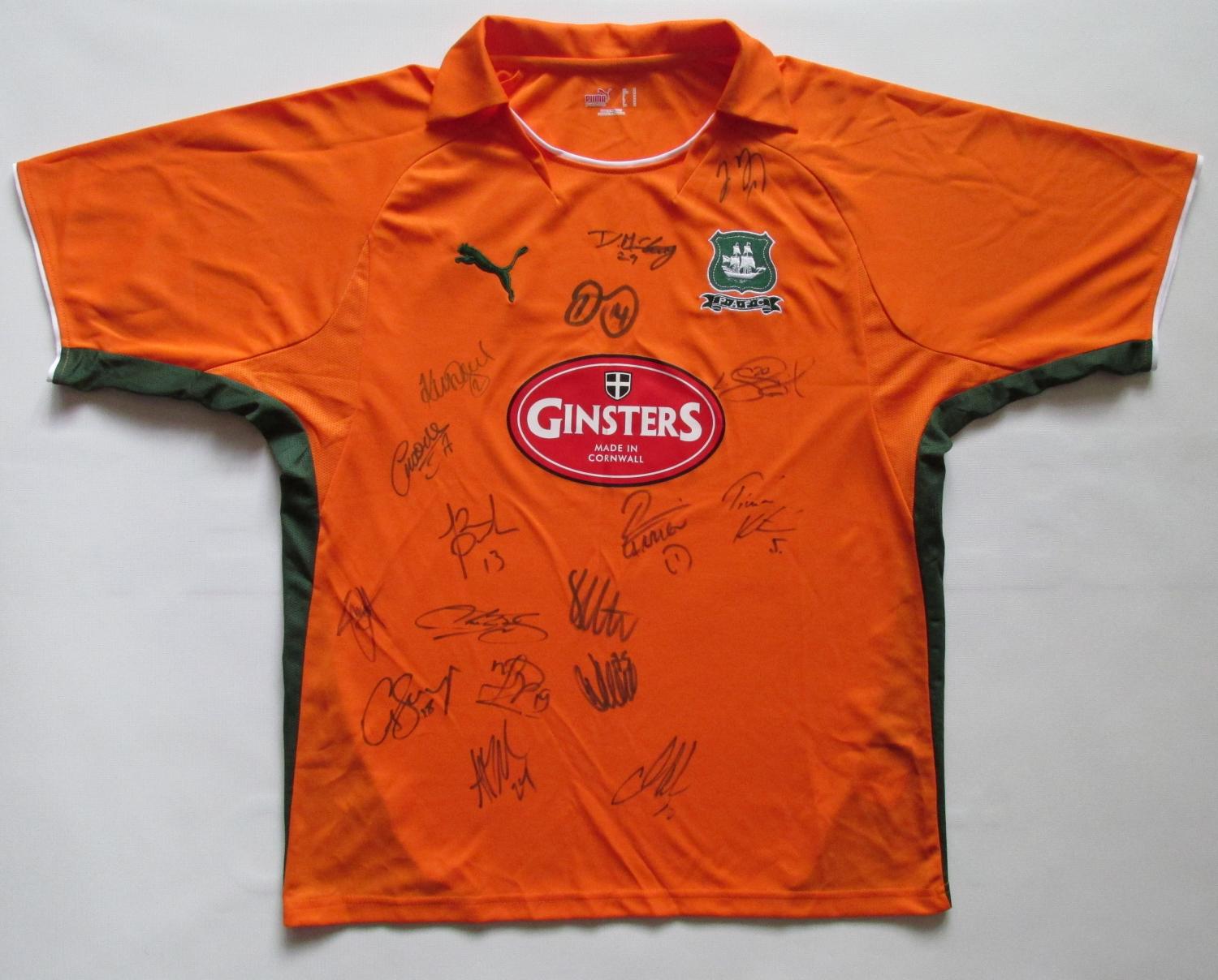 maillot plymouth argyle fc exterieur 2008-2009 pas cher