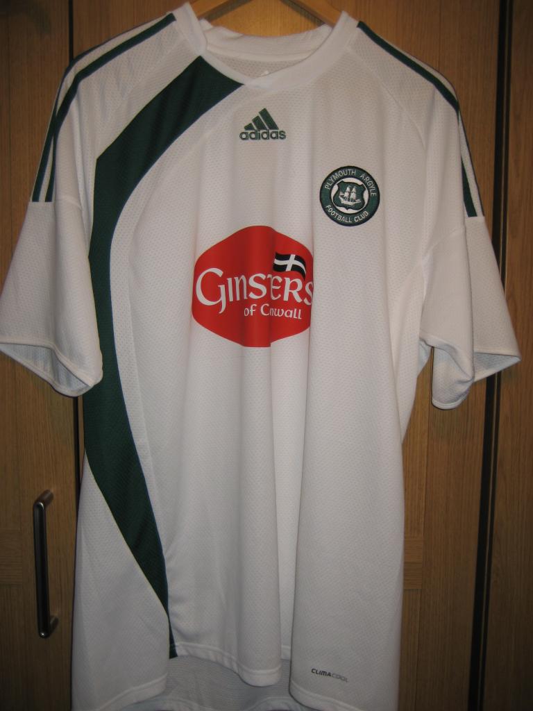 maillot plymouth argyle fc exterieur 2009-2010 rétro