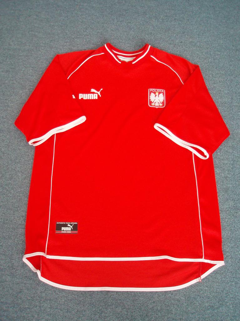 maillot pologne exterieur 2000-2002 rétro
