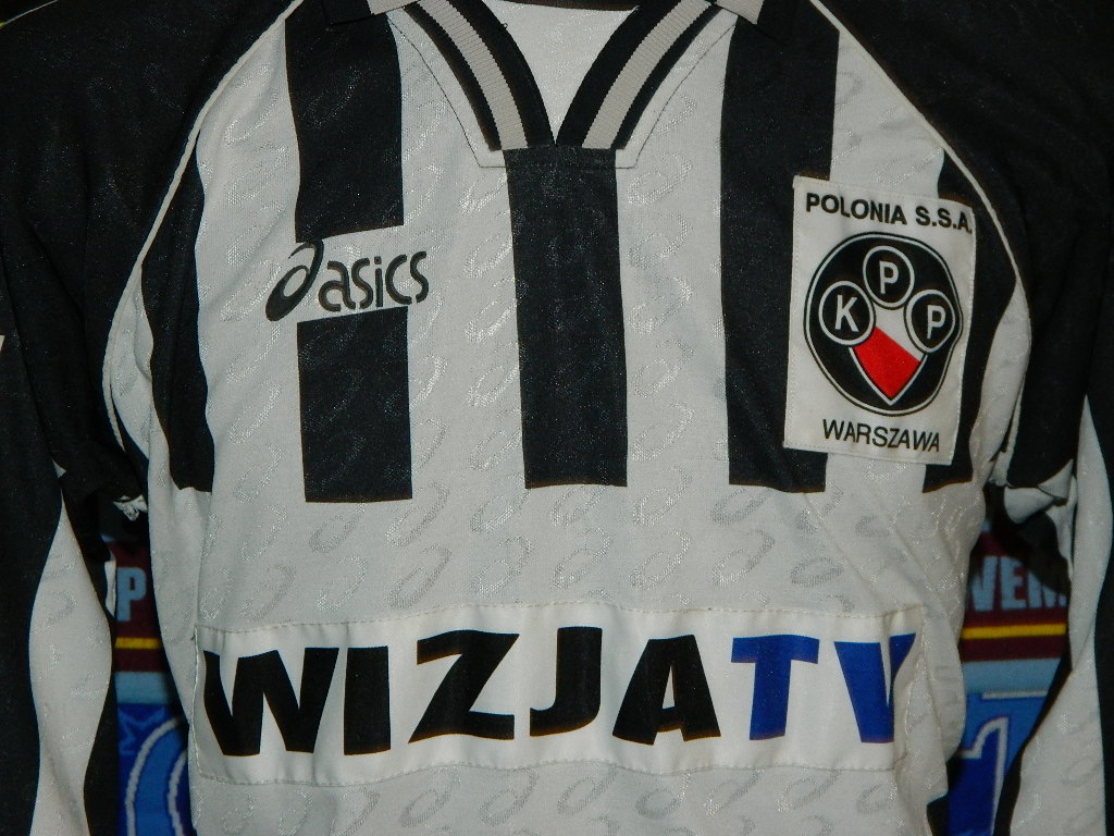 maillot polonia varsovie exterieur 1998-1999 pas cher