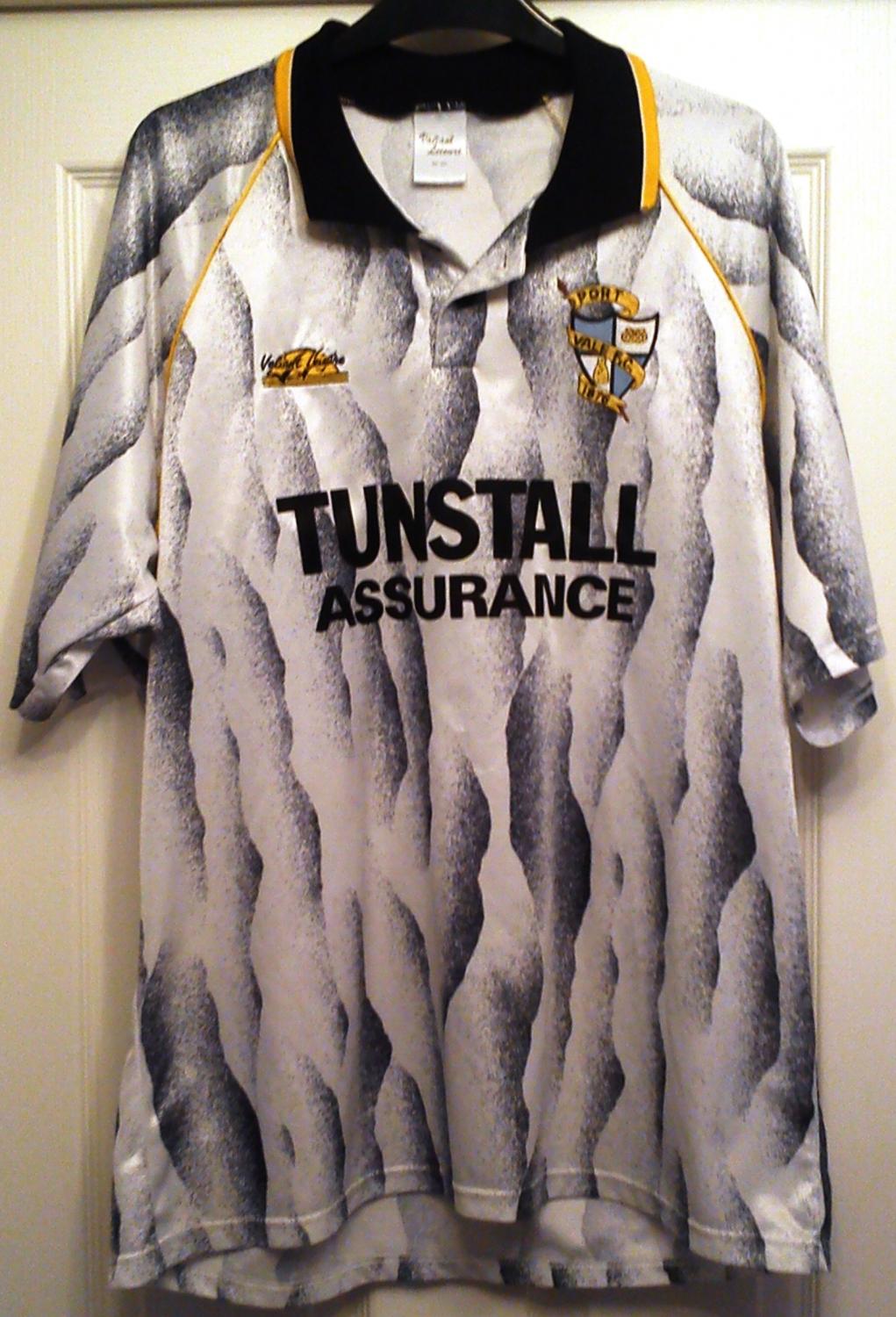 maillot port vale fc domicile 1992-1993 rétro