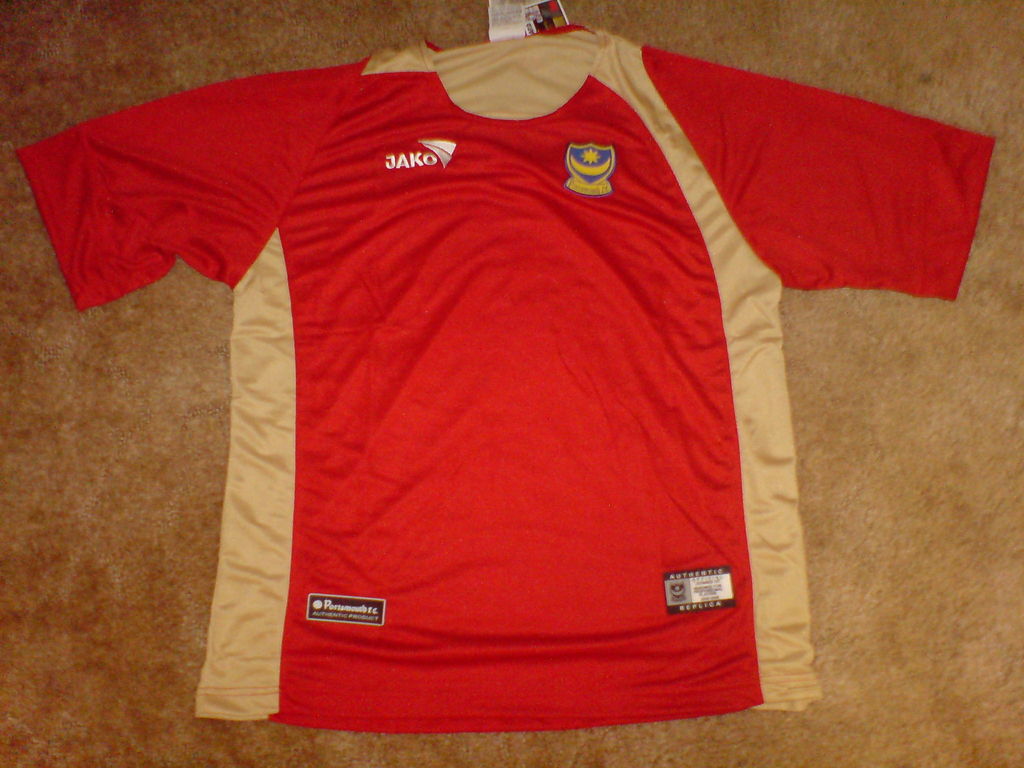 maillot portsmouth particulier 2005-2006 rétro