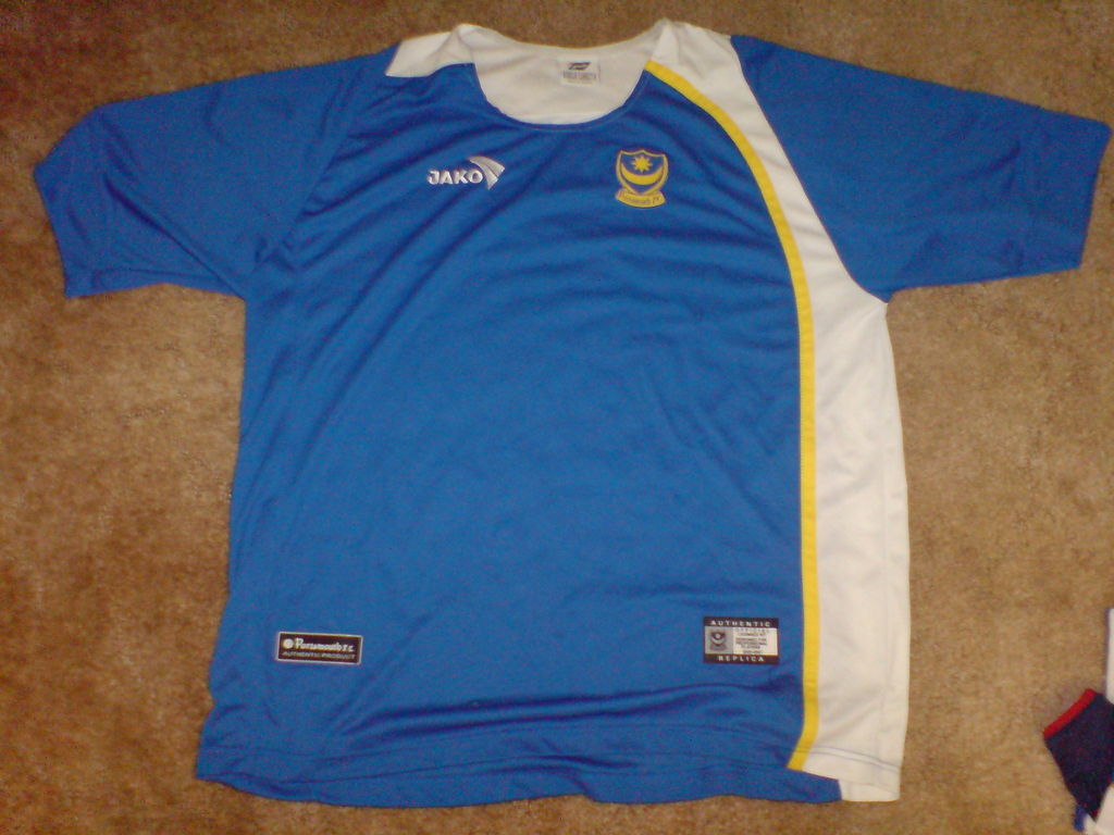 maillot portsmouth particulier 2005-2006 rétro maillot portsmouth particulier 2005-2006 rétro