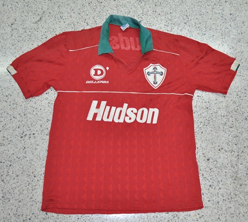 maillot portuguesa de desportos domicile 1990-1991 rétro