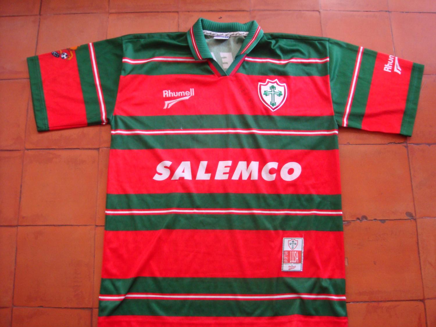 maillot portuguesa de desportos domicile 1996-1997 pas cher