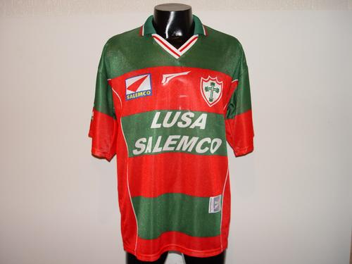 maillot portuguesa de desportos domicile 1997 rétro