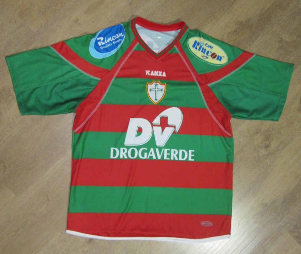 maillot portuguesa de desportos domicile 2005 rétro