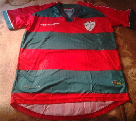maillot portuguesa de desportos domicile 2011-2012 rétro