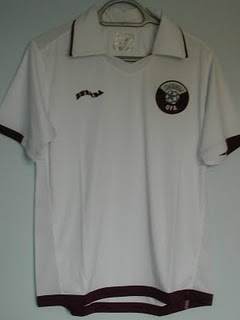 maillot qatar exterieur 2010 rétro