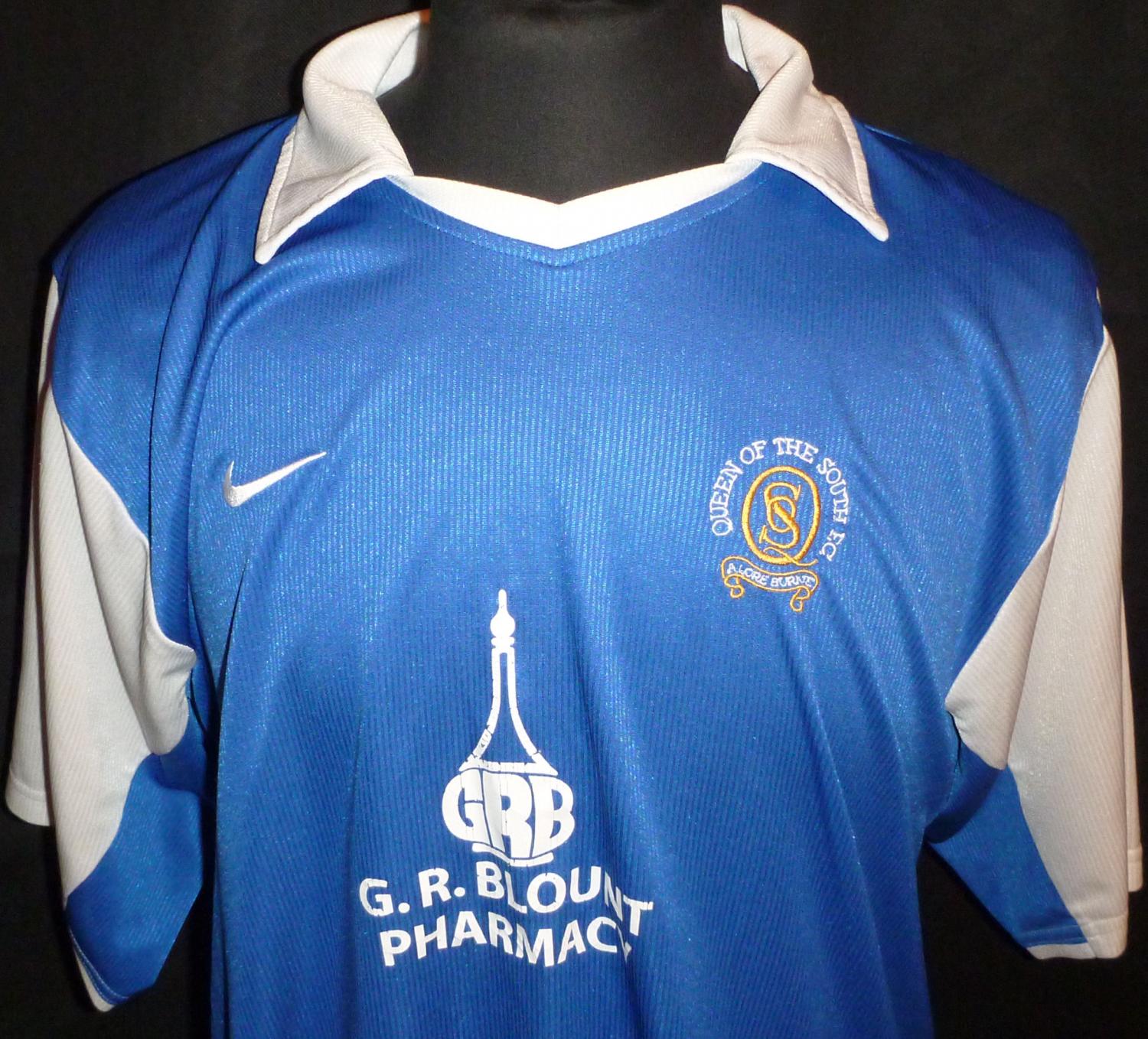 maillot queen of the south domicile 2003-2004 pas cher