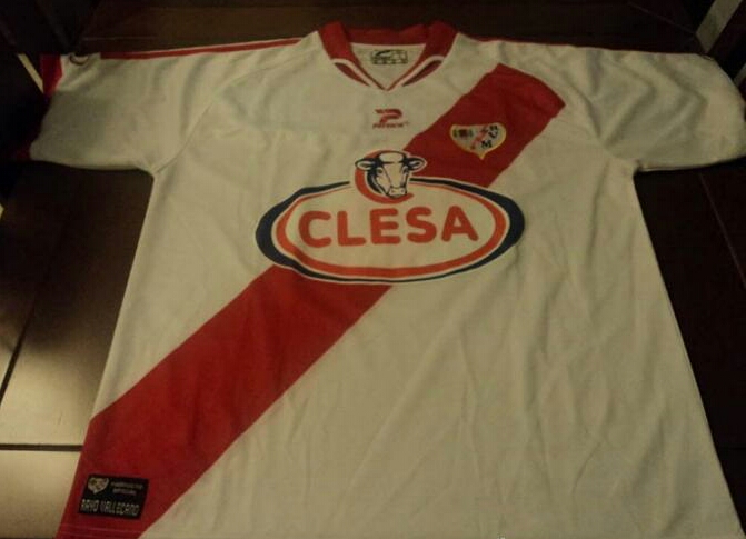 maillot rayo vallecano domicile 2008-2009 rétro