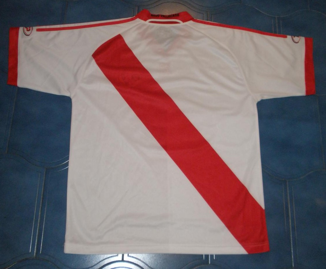 maillot rayo vallecano domicile 2010-2011 pas cher