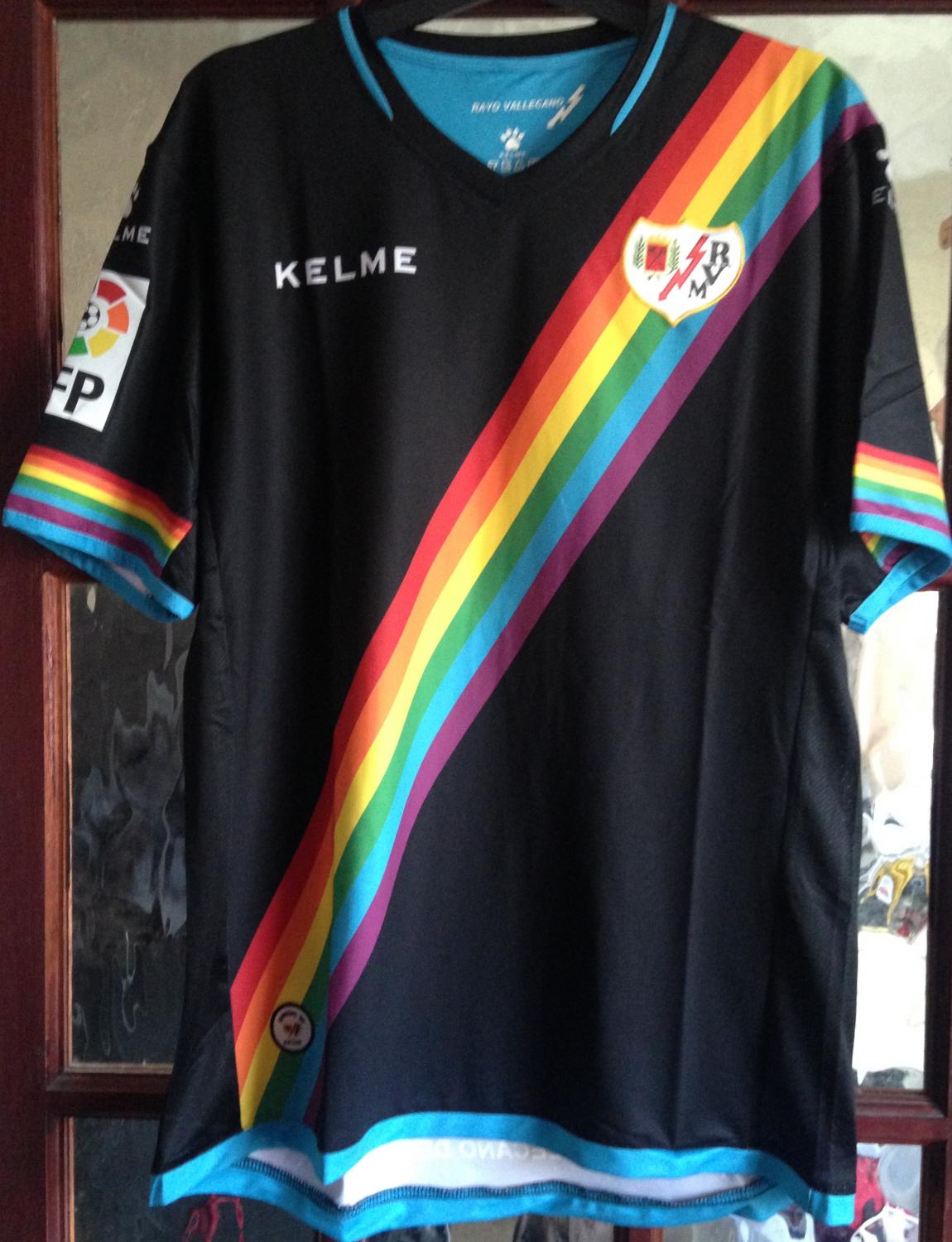 maillot rayo vallecano exterieur 2015-2016 rétro