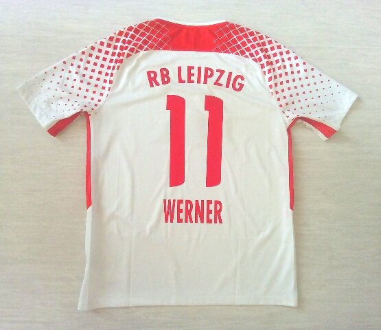 maillot rb leipzig domicile 2017-2018 rétro