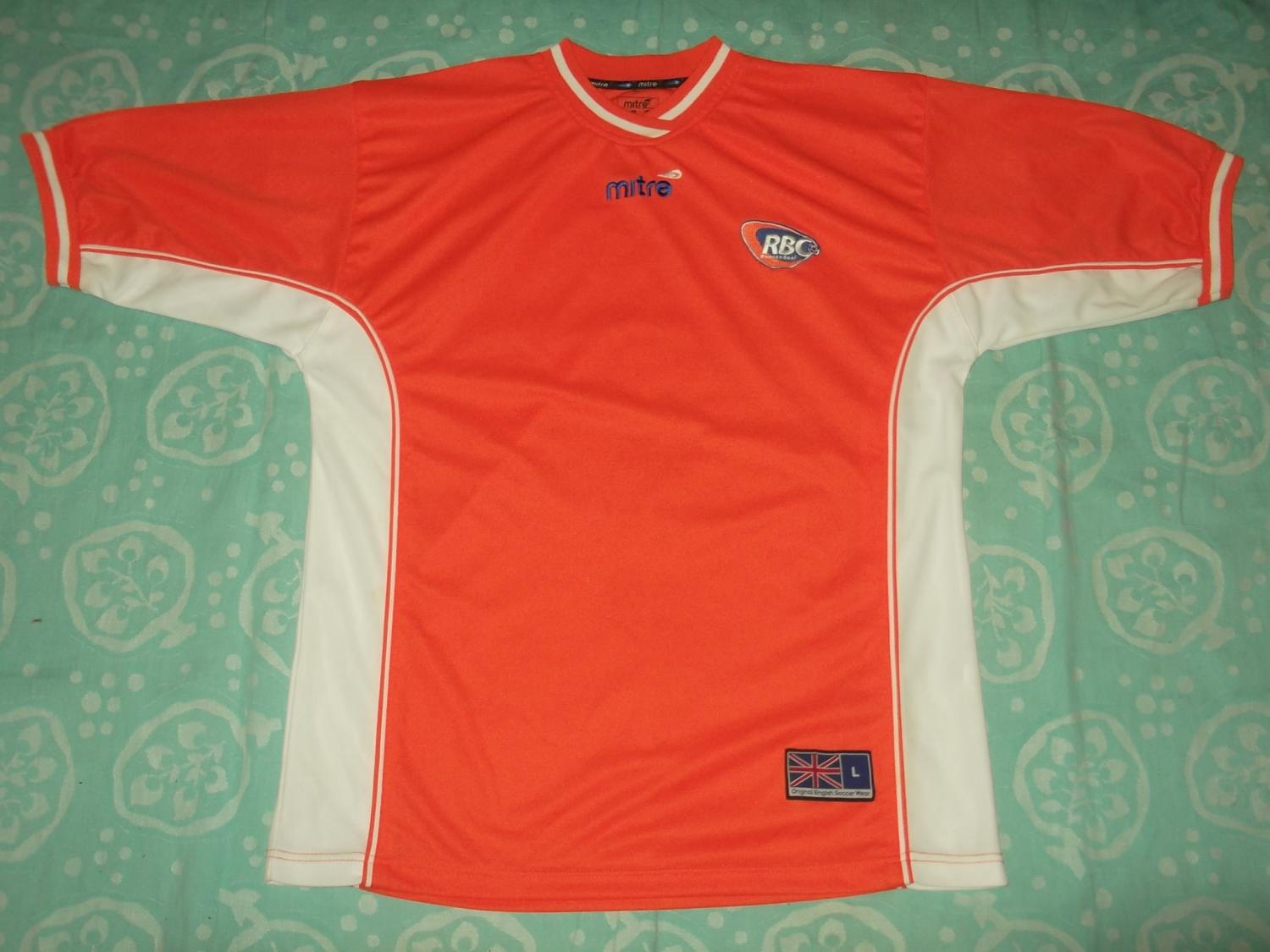 maillot rbc roosendaal domicile 2005-2006 rétro