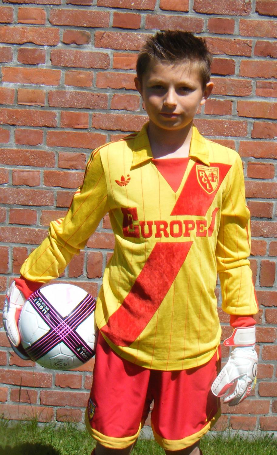 maillot rc lens domicile 1976-1977 rétro maillot rc lens domicile 1976-1977 rétro
