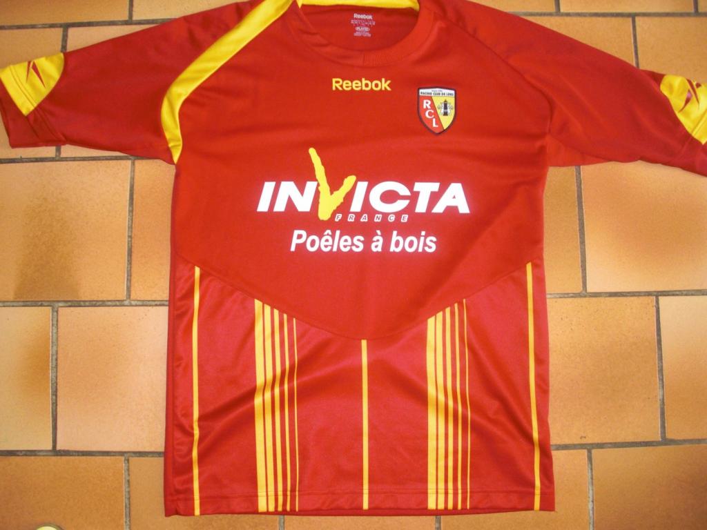 maillot rc lens domicile 2009-2010 pas cher