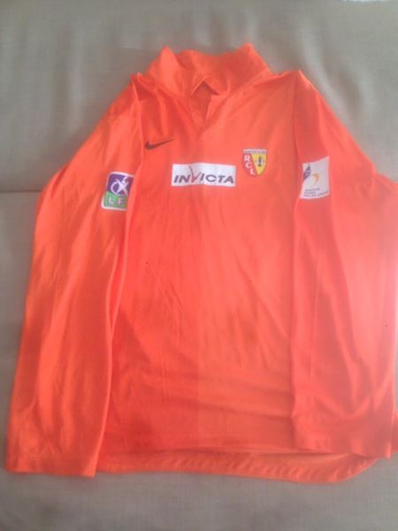 maillot rc lens exterieur 2007-2008 pas cher