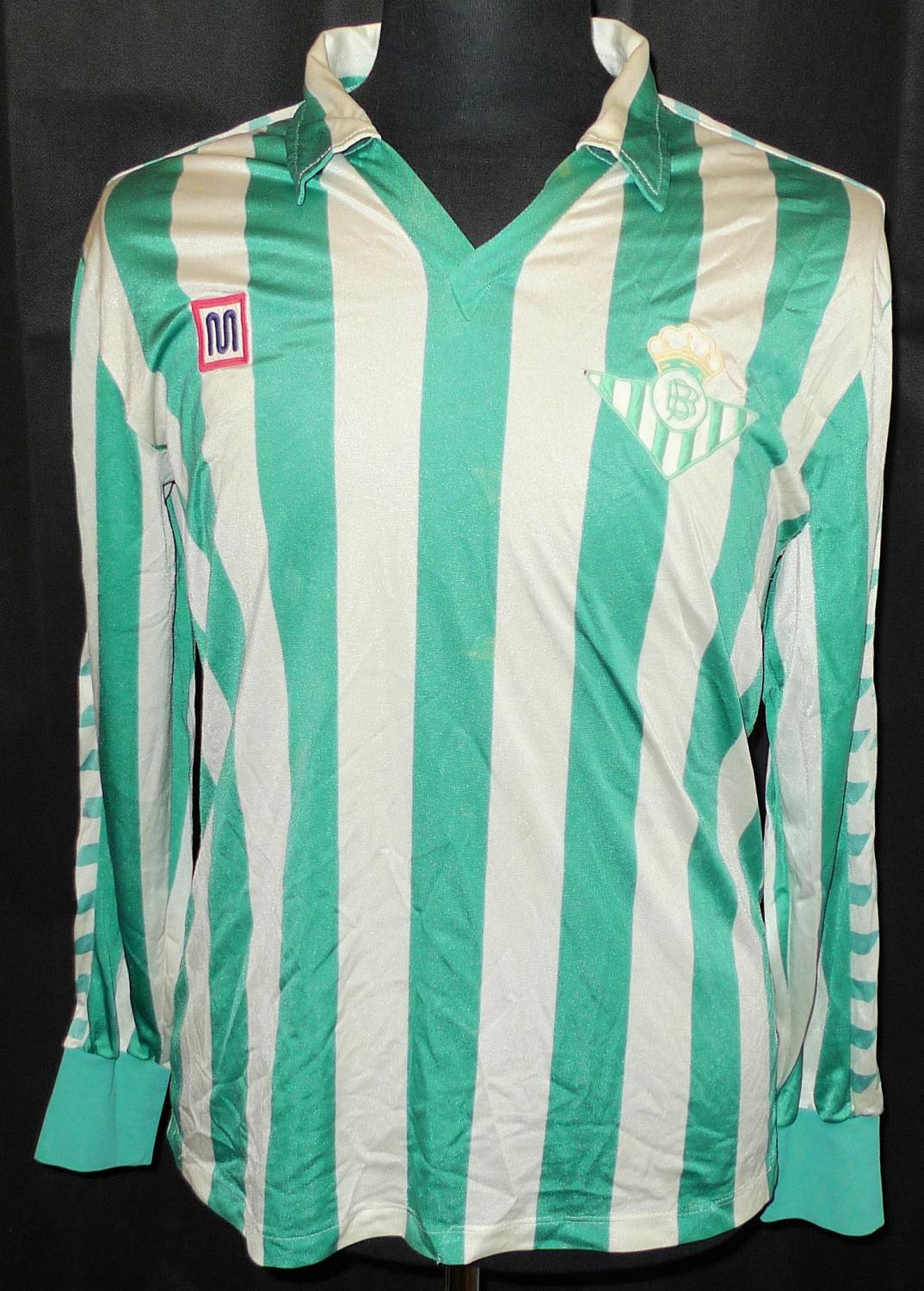 maillot real betis domicile 1982-1985 pas cher