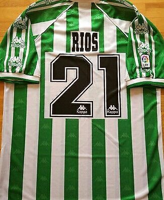 maillot real betis domicile 1995-1996 rétro
