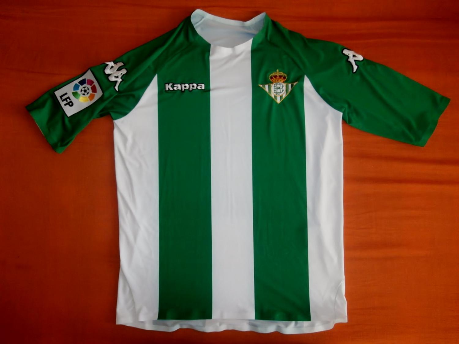 maillot real betis domicile 2006-2007 rétro