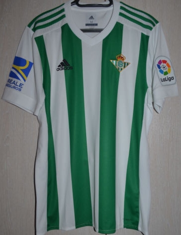 maillot real betis domicile 2017-2018 rétro