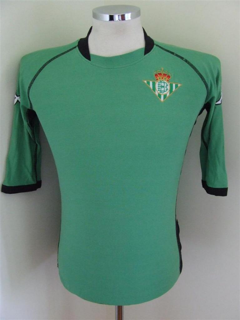 maillot real betis exterieur 2002-2003 rétro