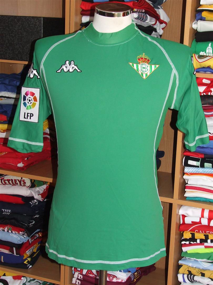 maillot real betis exterieur 2004-2005 rétro
