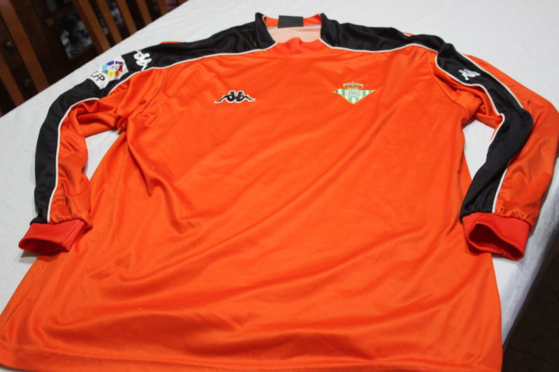 maillot real betis gardien 2000 rétro